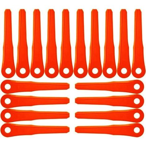 18 lames de rechange en plastique 4002 007 1000 pour Stihl Polycut 6-2 6-3 7-3 28-2 48-2 40020071000