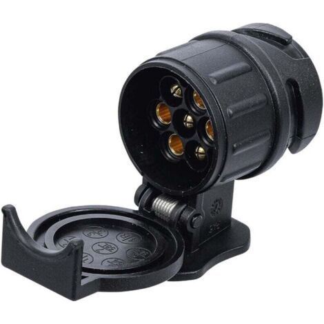 Pair 13-poliger auf 7-poliger Kfz-Anhängerstecker-Adapter -