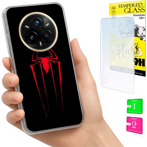 Schutzhülle für Realme 14 Pro+ 5G / 14 Pro Plus 5G: Rückseite + 9H-Glas (1/5)