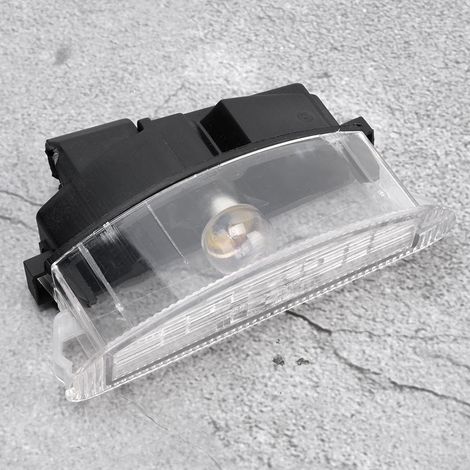 Plaque d'immatriculation Lampe LED pour Renault Clio II 1998-2005, Feu de Plaque, Éclairage de Plaque Minéralogique (1/3)