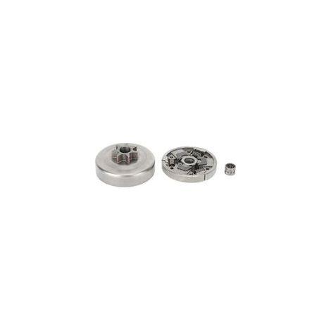 Kit di accessori per motosega: pignone frizione, cuscinetto e tamburo, compatibile con le motoseghe Stihl 024, 026, MS240 e MS260. - Crezuo