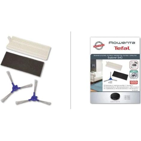 Rowenta Kit de filtros y cepillos multicolor para aspiradoras
