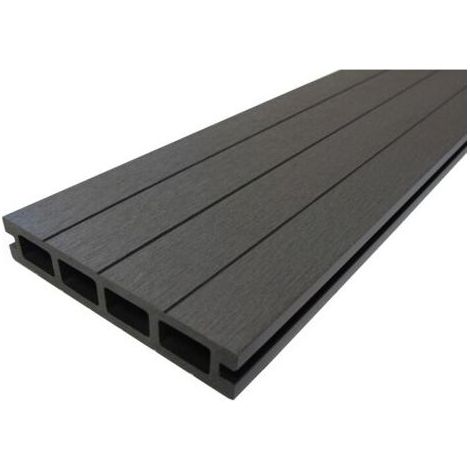 Lame de terrasse, Dalles en bois, 30 x 30 cm, (set de 1) (1/5)
