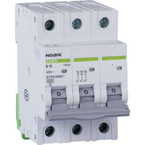 Disyuntor 3P B 16A Ex9BN Noark 100053 (1/2)