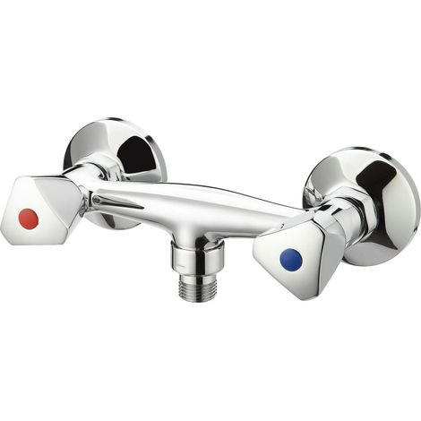 Primaster Brausearmatur Saarbrücken verchromt Badewannenarmatur 2-Griff (1/2)