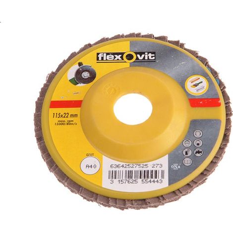 Flexovit Flap Disc 125mm 80G (1/3)