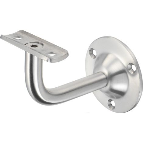 KWS 4524 Handlaufstütze gewölbte Auflage, Edelstahl