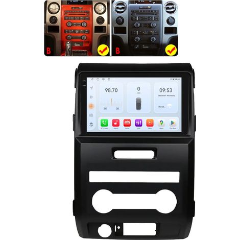 Sistema multimediale, schermo ad alta risoluzione, compatibile con Ford F-150 2015-2021, QS8 8Core 8G 128G B (1/2)