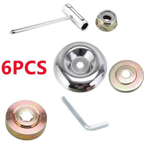 Débroussailleuse Zubehör Garten, Kompatibel mit Stihl Fs120 Fs130 Fs200R Fs250 Fs55 Ersatzteilen, 6-teiliges Set