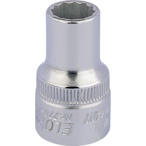 3/16 Inch (1/2") Square Drive Whitworth Bi-Hexagon Socket (24806) for Elora Whitworth Tools (1/5)