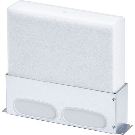 Vaillant Salida de aire de suelo, con 2 conexiones para manguera de aire plana 52x132 mm, 0020203697