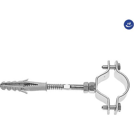 Collare ø1/2" fissaggio tubo ø20÷22 con dado puntato 255102000