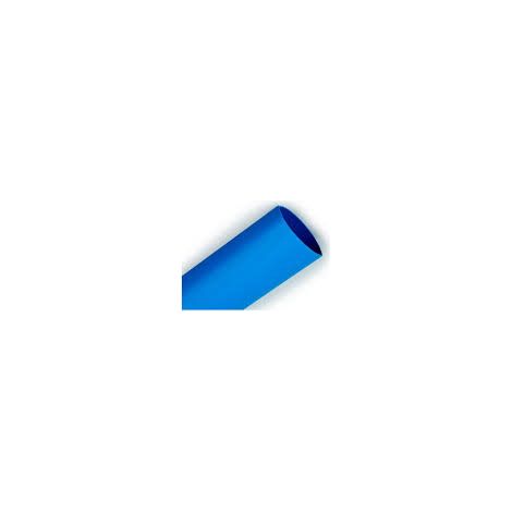 Tubazione termorestringente 40mm blu lunghezza 1m Hft40.0-az-1