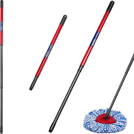 Compatible avec le manche de balai pivotant O-Cedar, le manche de balai télescopique en trois sections et la tige de 48 pouces. (1/5)
