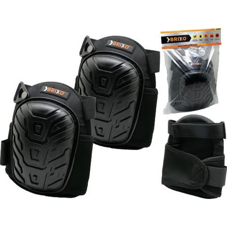 Rodilleras BRIXO Gel Protek – comodidad adicional con insertos de gel y velcro – BRIXO