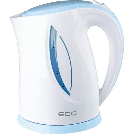 Bouilloire Plastique 1.7 L bleu/blanc (1/5)