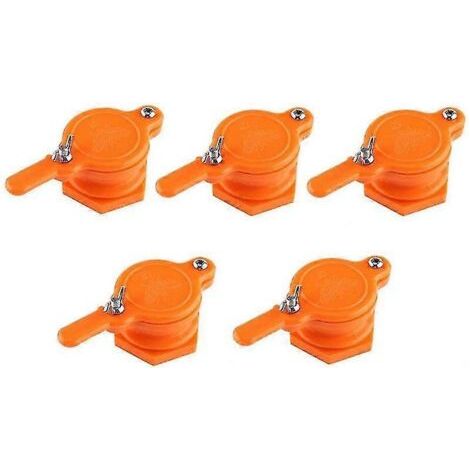Lot de 5 vannes à miel pour seau, extracteur de miel durable, robinet pour apiculture (1/5)