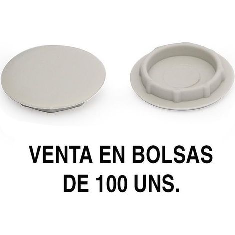 HERRAJES ALK tapa canela ag.18mm gris (100u) , 0BOLSA , HERRAJES ALK tapa canela ag.18mm gris (100u) , 0BOLSA (1/5)