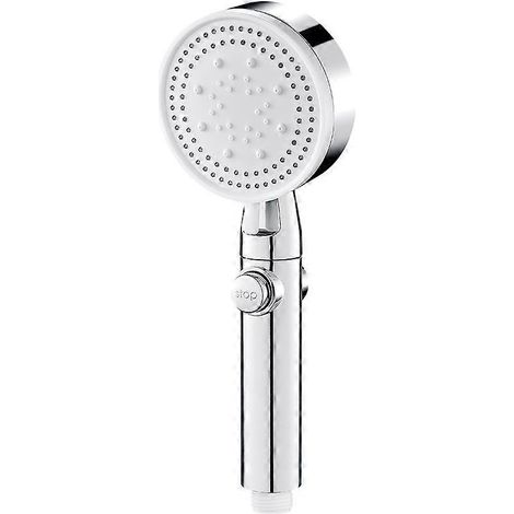 Pommeau de douche économique en eau, anticalcaire, haute pression (1/5)