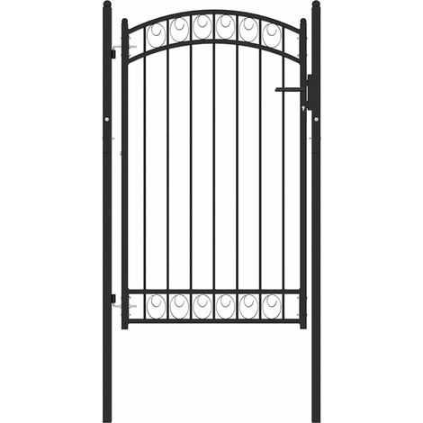 Maison Exclusive - Portails de clôture EMMEN 104 x 106 cm Verrouillable (1/5)