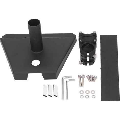 Soporte de escalera ajustable para autocaravanas (0,87-1,25") - Acero inoable, ángulo 0-30° (Gen 3) (1/5)