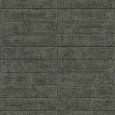 Vliestapete 499643 Tapete Industrial 53 x 1005 cm Rasch Factory V Schwarz (1/5)