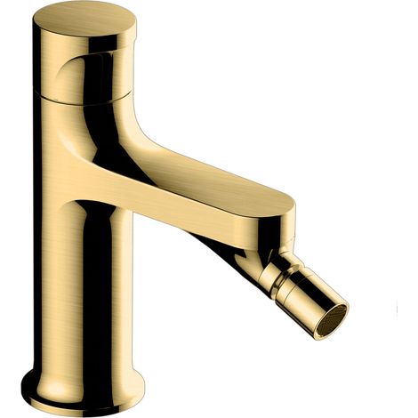 RAK Positano Bidet Mixer Tap Without Waste - Brushed Gold (1/2)