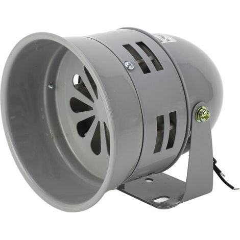 Alarme industrielle, sirène à moteur, 120db, 40W, coque en fer gris, klaxon de feu, composant électronique, ac 220v (1/5)