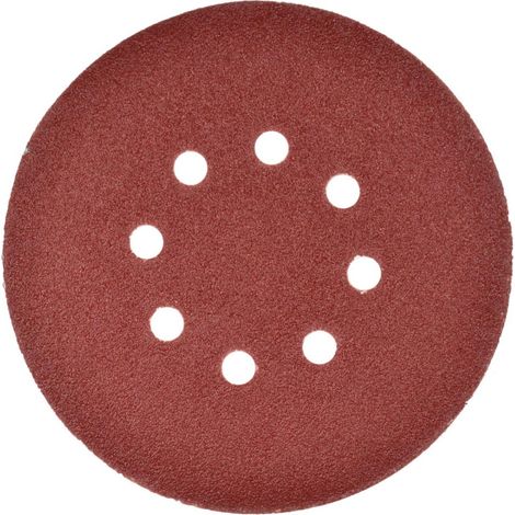 Carta abrasiva per disco da 150 mm P60 (fori) (50/1000) (1/2)