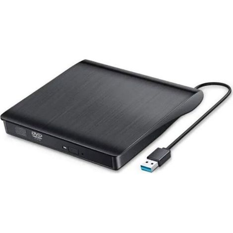 Lecteur Graveur DVD CD Externe USB 3.0 Ultra Slim Portable - Lecteur Enregistreur pour Windows-MAC OS (1/4)