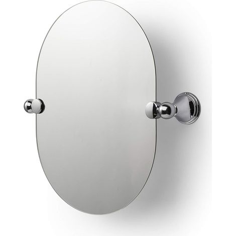 Croydex Oval Tilting Bathroom Mirror - Westminster