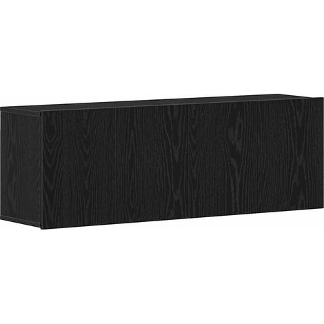 Maison Exclusive - Meubles TV 2 pièces Chêne noir 120 x 30 x 41 cm Bois d'ingénierie