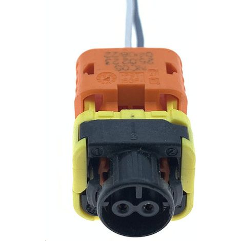 8K0 971 613 Anwendbar auf Steckverbinder für Crashsensor-Rückhaltesysteme in Sitzen von Volkswagen, Audi, Skoda, Jetta – Einzelstecker