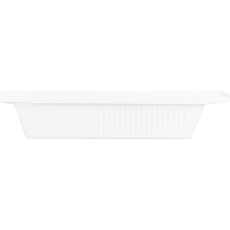étagère rangement-Rangement de Baignoire Extensible avec Séparateur - Panier de Stockage Organisé pour Articles de Bain et Jouets (1/4)