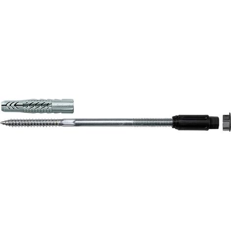 Fischer Thermax 8/160 M6, Kit 20 pz Tasselli per Fissaggio su Cappotto Isolante Max 160 mm, Carichi Medio Leggeri