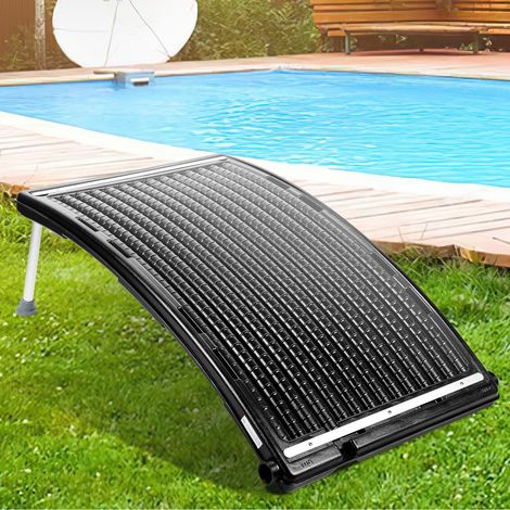 SWANEW Riscaldatore per piscina Forno per piscina Riscaldatore per piscina in legno Riscaldatore per acqua 30x45cm (1/5)