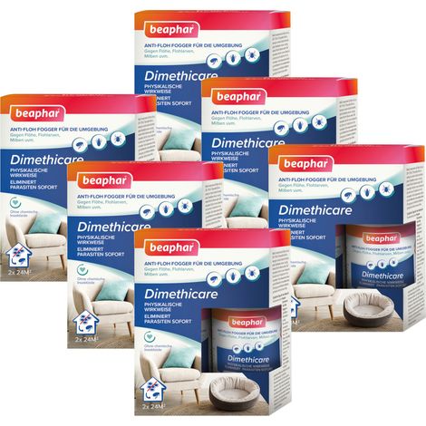 Beaphar Dimethicare Anti-Floh Mini-Fogger - 12x 75 ml