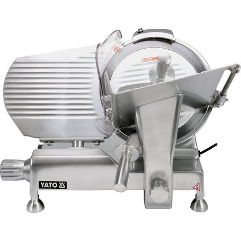Gastro Aufschnittmaschine 300 mm, eloxiert, Schleifvorrichtung