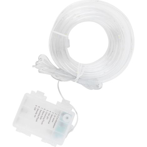 Guirlande lumineuse décorative en tube de cuivre, 50 LED, 8 modes d'éclairage, idéale pour créer une ambiance de cour, étanche, lumière blanc chaud - BZ2315 (commander maintenant) (1/5)