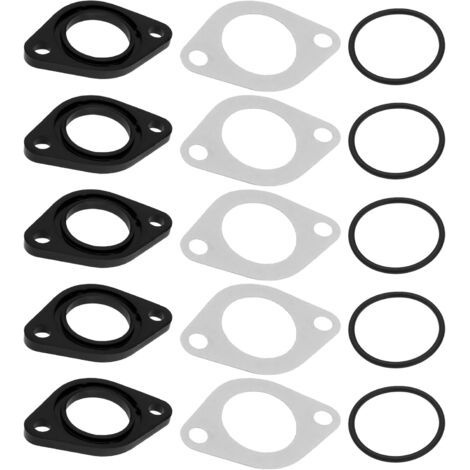 Kit de 5 Joints d'admission de Chaleur pour Moto 26mm Joint de Collecteur d'admission de Carburateur de Motocross Compatible avec Pit Bike 110cc 125cc (1/5)