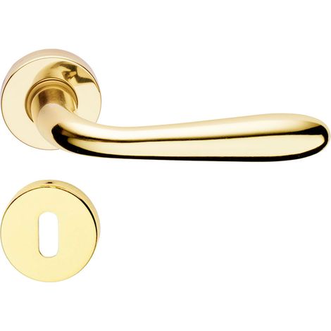 MANIGLIA 'GOCCIA' oro lucido verniciato - FORME