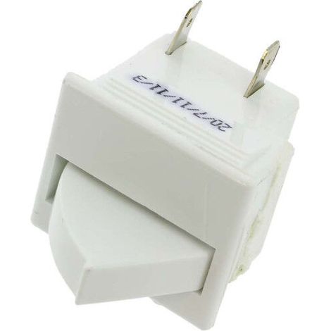 Interrupteur eclairage blanc FMF174310000392 pour Réfrigérateur AYA, CALIFORNIA, EDER, FAR, QILIVE, SABA, SELECLINE, SIGNATURE, VALBERG, VEDETTE