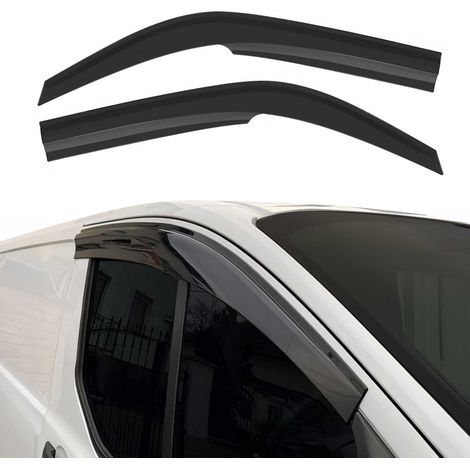 Déflecteurs De Vent Pluie d'air Compatible avec Mercedes Vito W638 1996-2003 Acrylique 2Pcs (1/5)