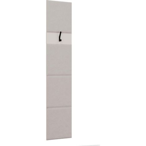 Haga - Ingresso: pannello laterale imbottito con gancio - 152x31 cm - Beige cachemire (1/5)