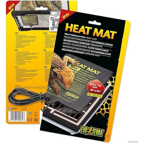 EXO TERRA COUVERTURE THERMIQUE AUTOMATIQUE RÉGLABLE POUR REPTILES, 8 W PT2032