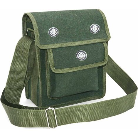 Canvas Tool Bag for Carpenters - Organized Storage, Portable Design for Work or (1/5)
