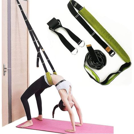 Entraînement pour la taille inférieure, aide à la flexion du dos – Améliore la flexibilité du dos et de la taille pour le yoga, le ballet, la danse, la gymnastique Cheerleadinggreen (1/5)