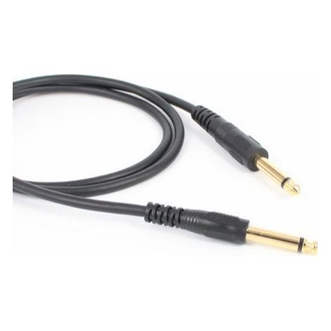 6,5-mm-Mikrofonkabel, 6,35-mm-Audiomischkabel (Stecker auf Stecker), Gitarrenkabel, Aufnahmekabel mit XLR-Anschluss. (1/5)
