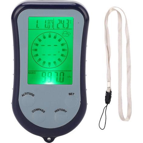 Altimètre numérique multifonction baromètre extérieur boussole électronique thermomètre testeur (1/5)