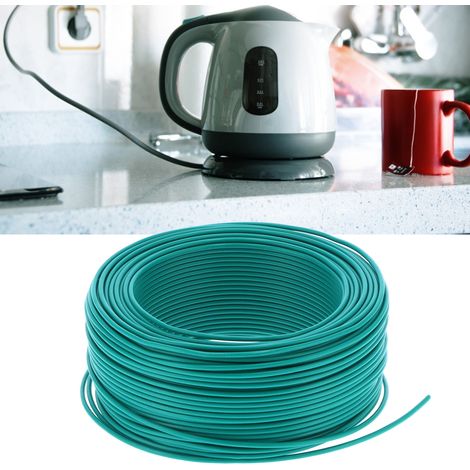 Câble rond BVV-11 100 m, 7 conducteurs, isolé et gainé PVC vert, AC300V (1/5)